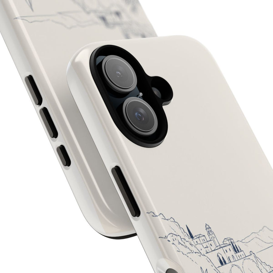 Coque Heritage ELVANE — gros plan sur l’impression