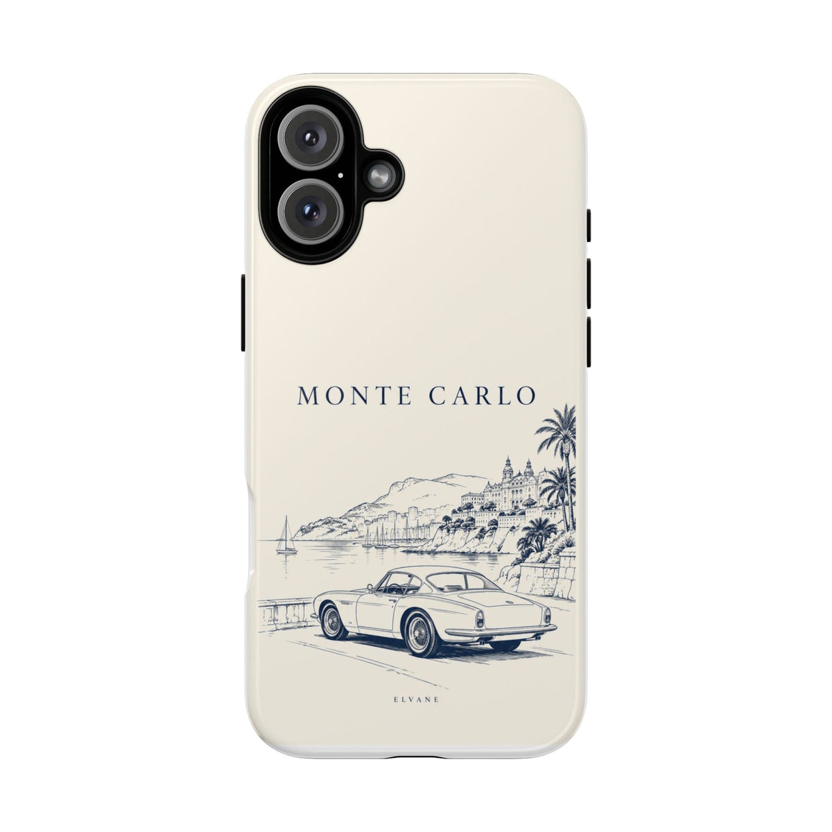 Coque Monte Carlo ELVANE sur iPhone 16 Plus