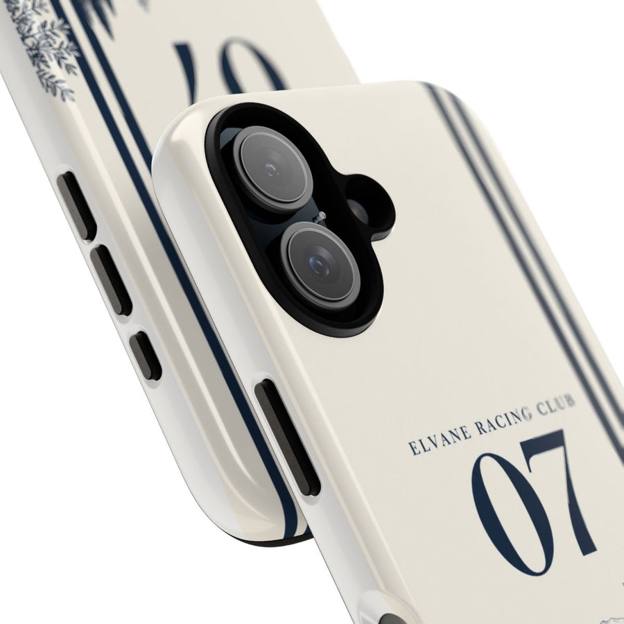 Coque Racing Club ELVANE — gros plan sur l’impression