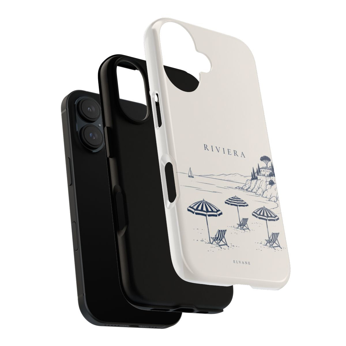 Coque Riviera ELVANE — structure double épaisseur, polycarbonate et TPU