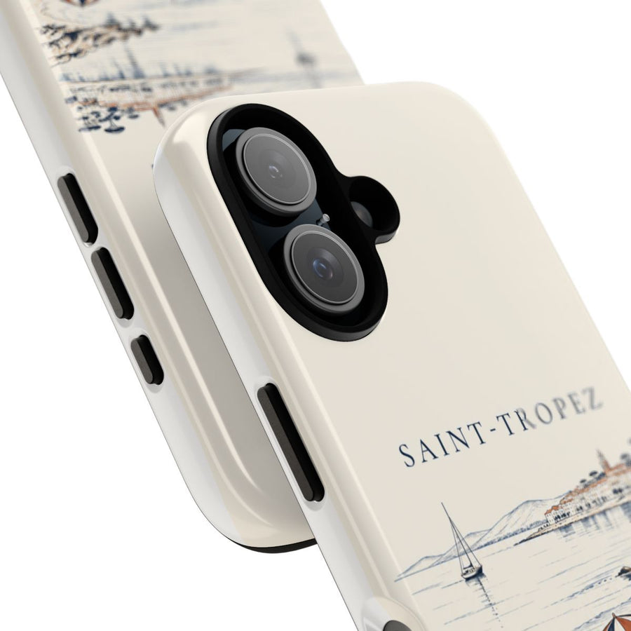 Coque Saint-Tropez ELVANE — gros plan sur l’impression