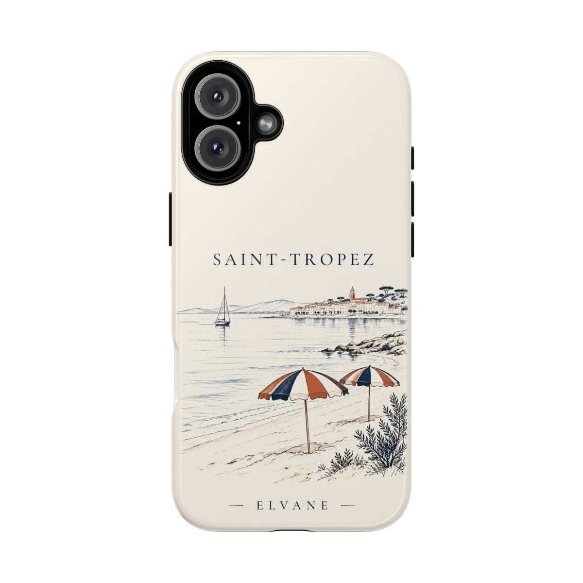 Coque Saint-Tropez ELVANE sur iPhone 16 Plus