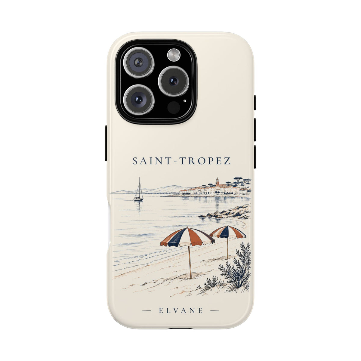 Coque Saint-Tropez ELVANE sur iPhone 16 Pro