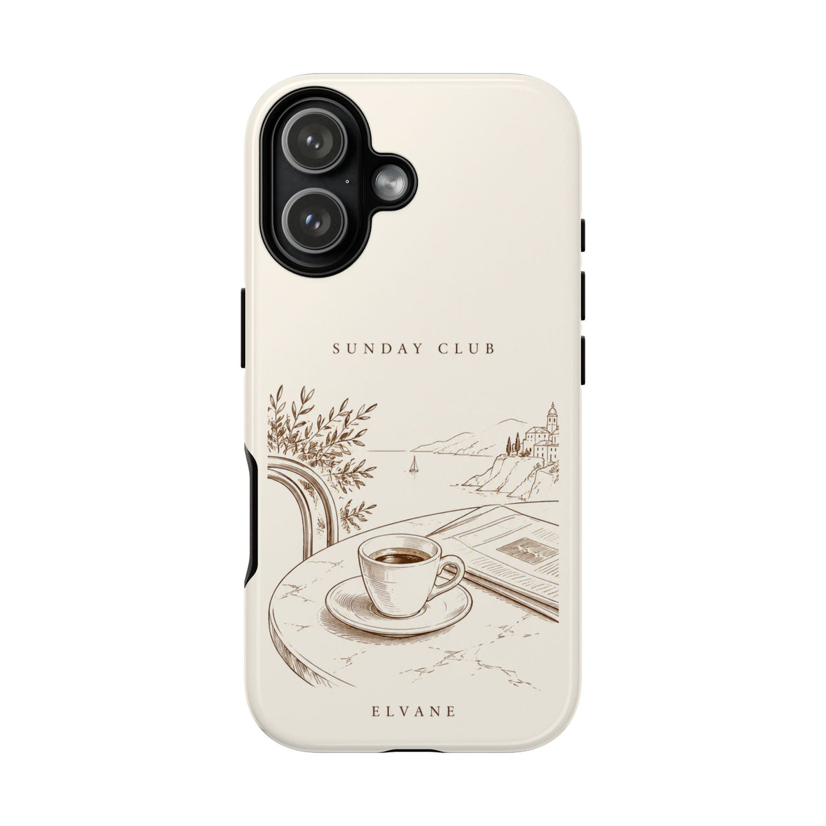 Coque Sunday Club ELVANE sur iPhone 17