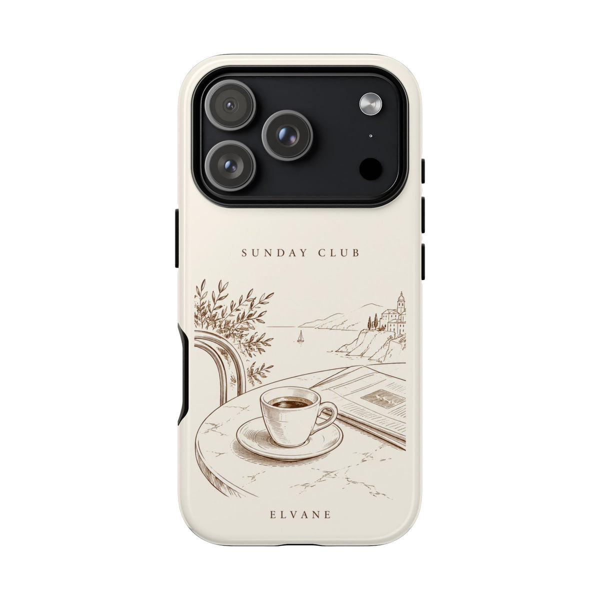 Coque Sunday Club ELVANE sur iPhone 17 Pro