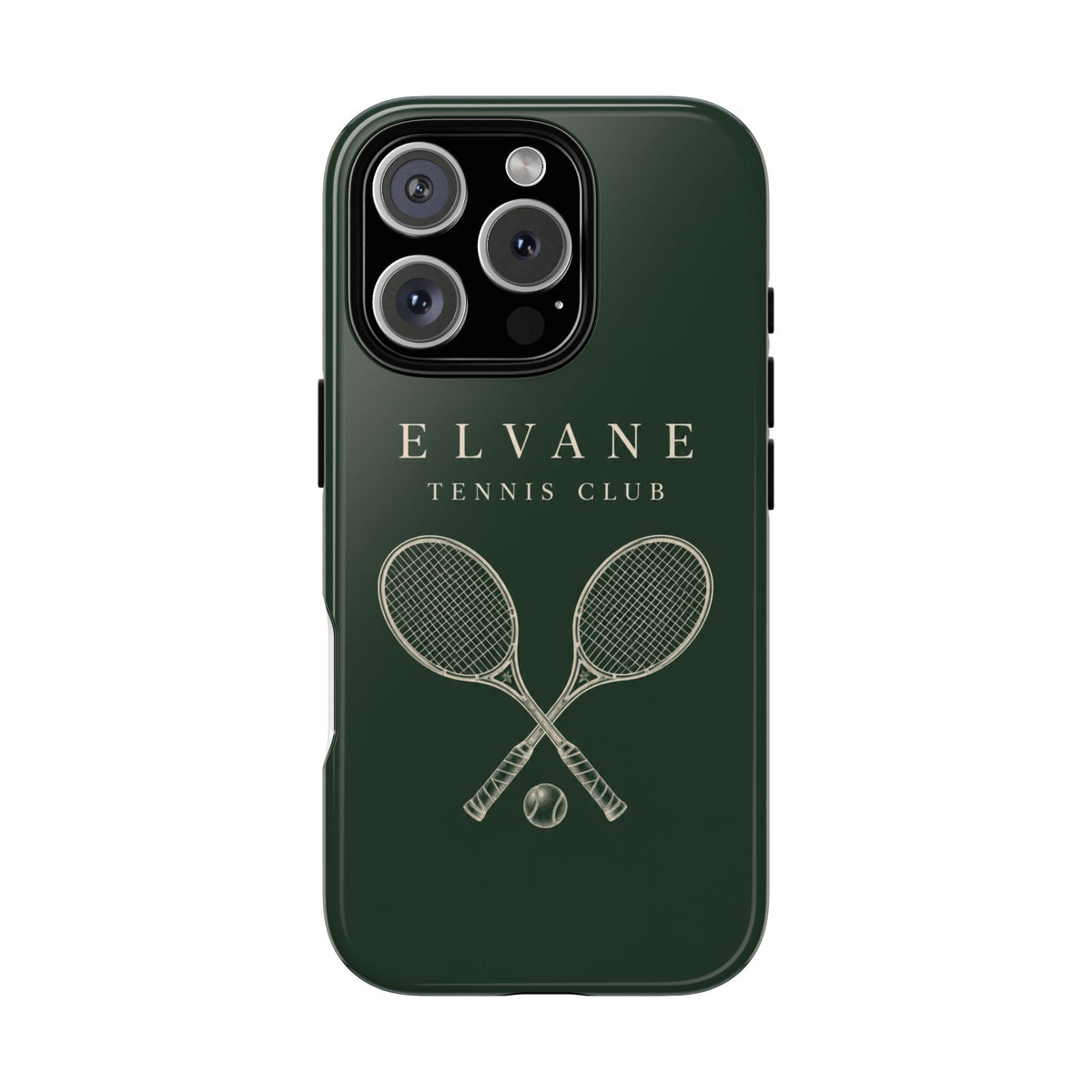 Coque Tennis Club ELVANE sur iPhone 16 Pro