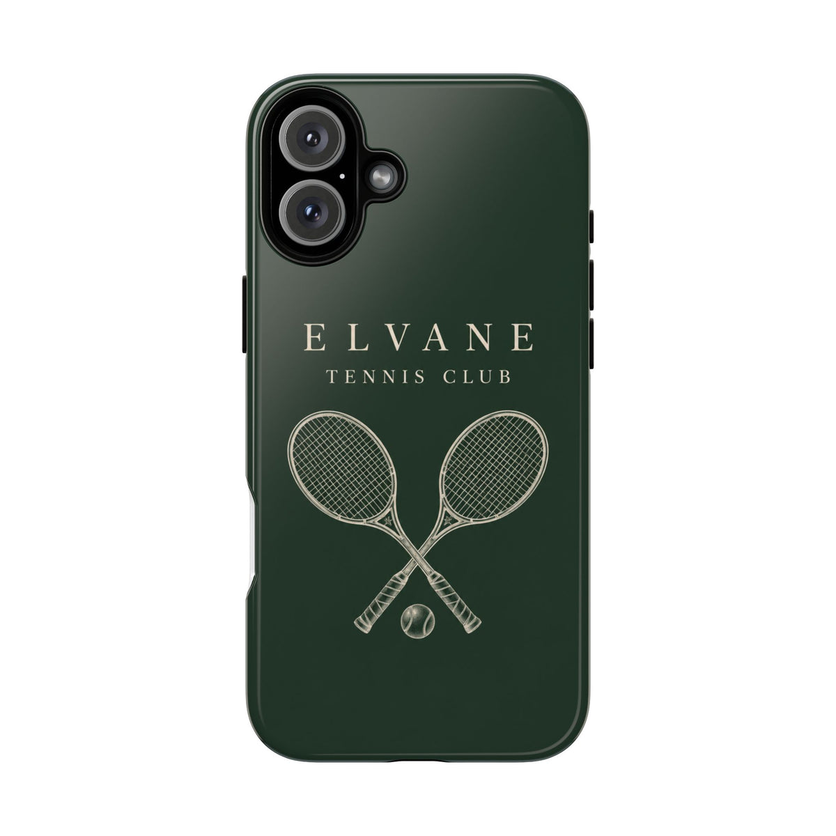 Coque Tennis Club ELVANE sur iPhone 16 Plus