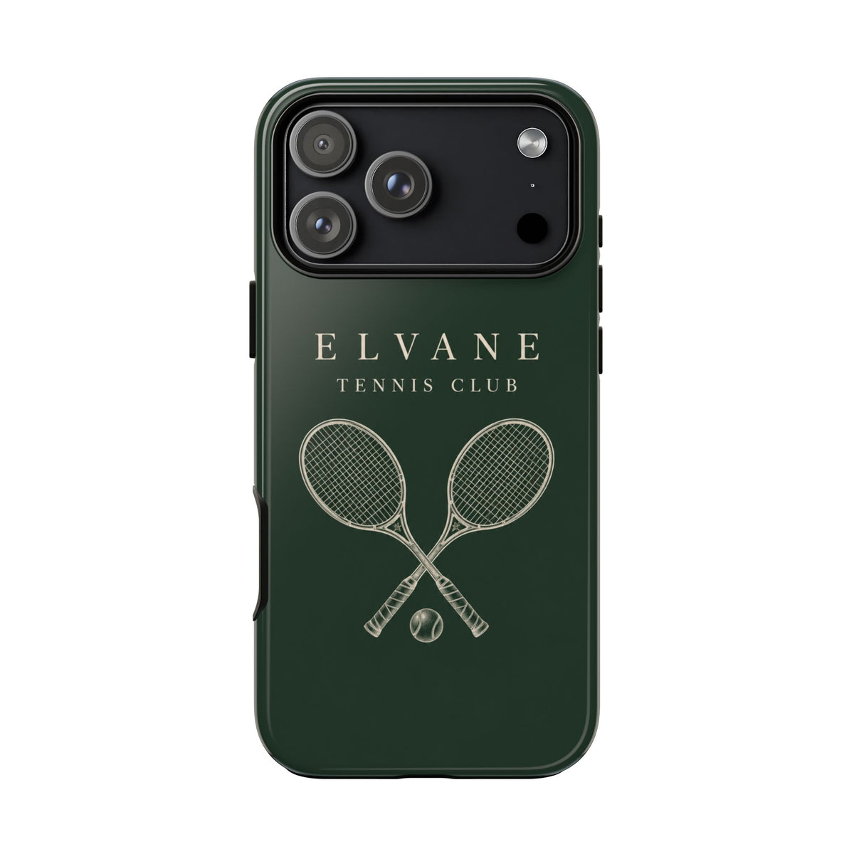 Coque Tennis Club ELVANE sur iPhone 17 Pro Max