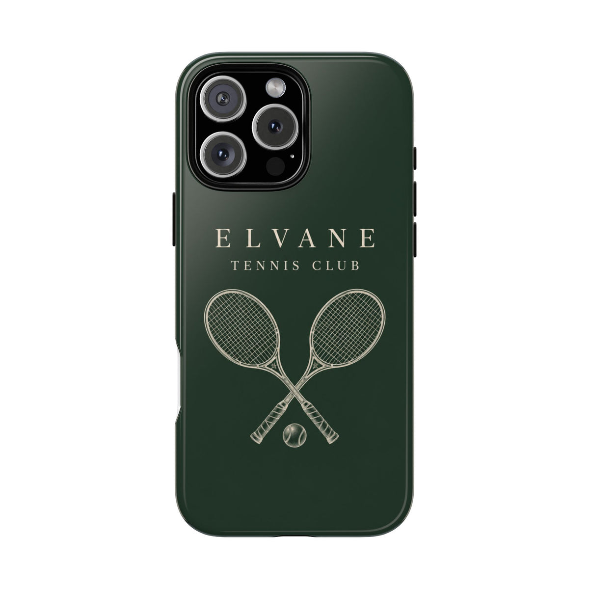 Coque Tennis Club ELVANE sur iPhone 16 Pro Max