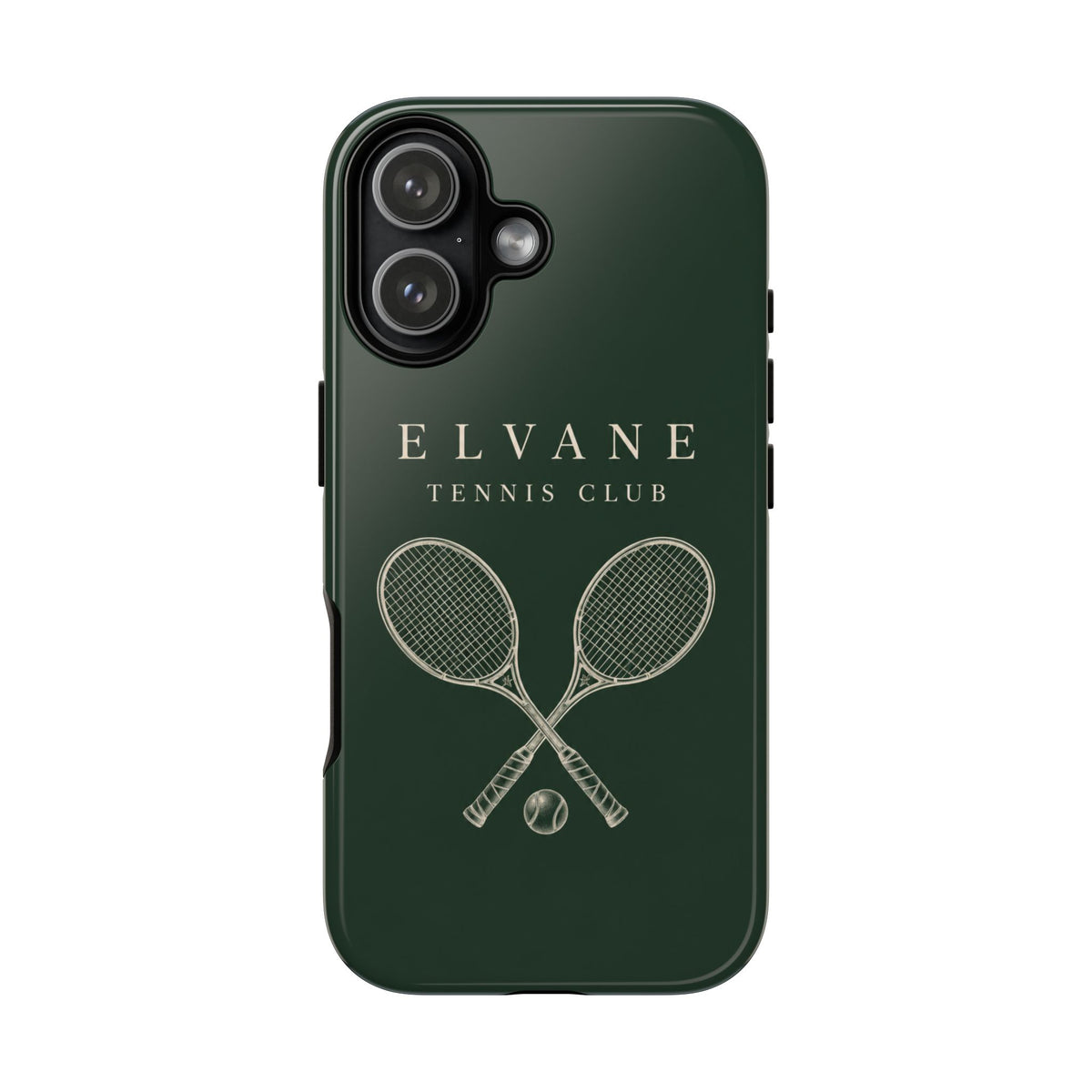Coque Tennis Club ELVANE sur iPhone 17